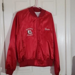 Red Bomber Jacket